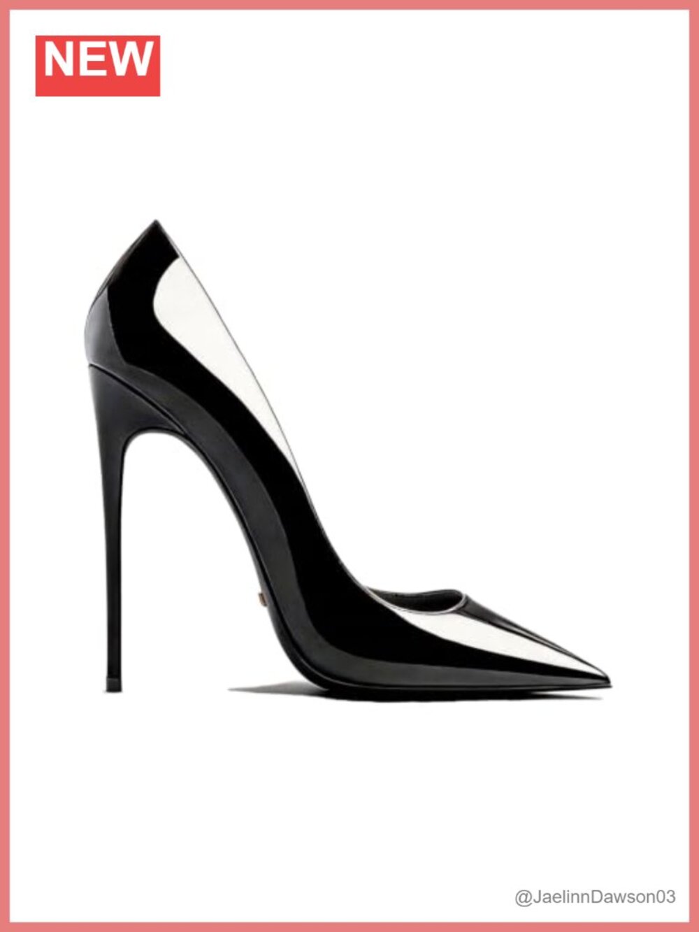 Patent Leather Stiletto Heels Pointed Toe Pumps Formal